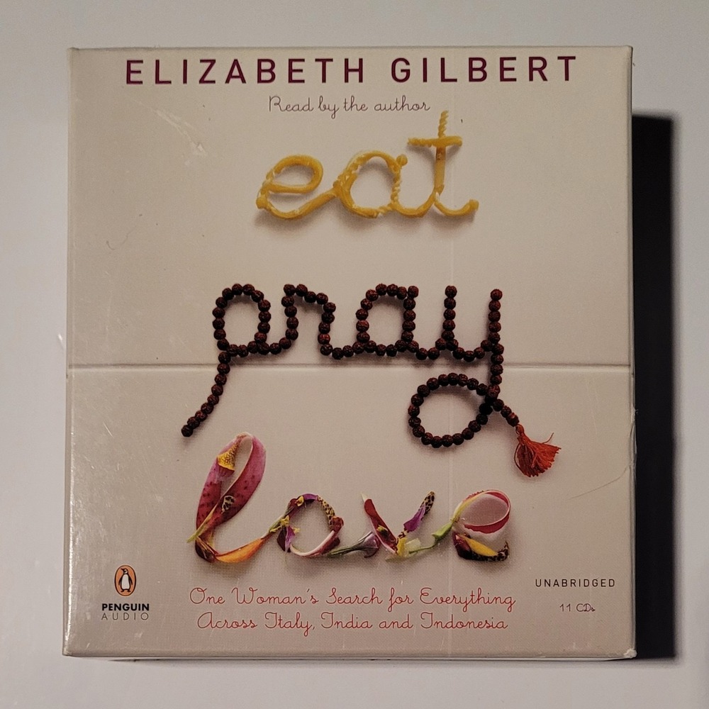 Eat Pray Love by Elizabeth Gilbert (CD,‎ Unabridged ,Audio Book)
